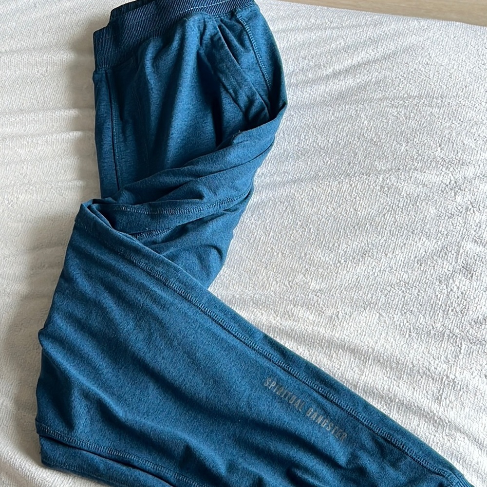 Spiritual gangster sweat pants size small these are joggers